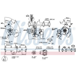 NISSENS 93179 Turbocharger