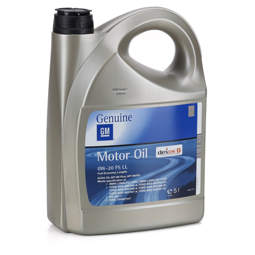 GM MOTOR OIL 0W20 Dexos2 5L