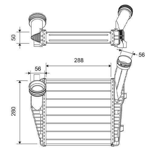 VALEO 822947 Intercooler
