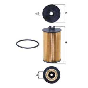 KNECHT OX 401D Oil filter